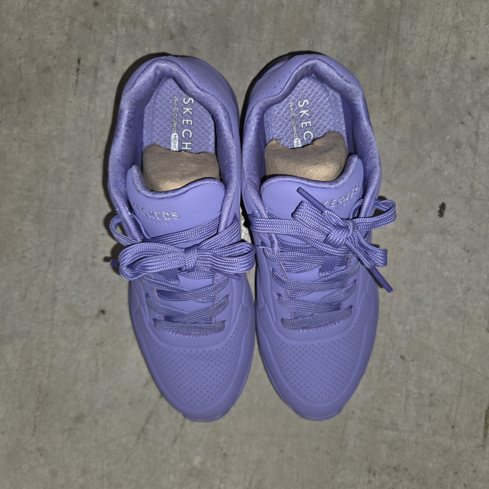 Purple Sneakers by Skechers With Memory FOAM - Picture 4 of 9